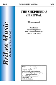 The Shepherd's Spiritual TB choral sheet music cover Thumbnail